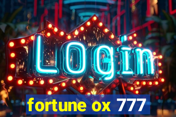 fortune ox 777